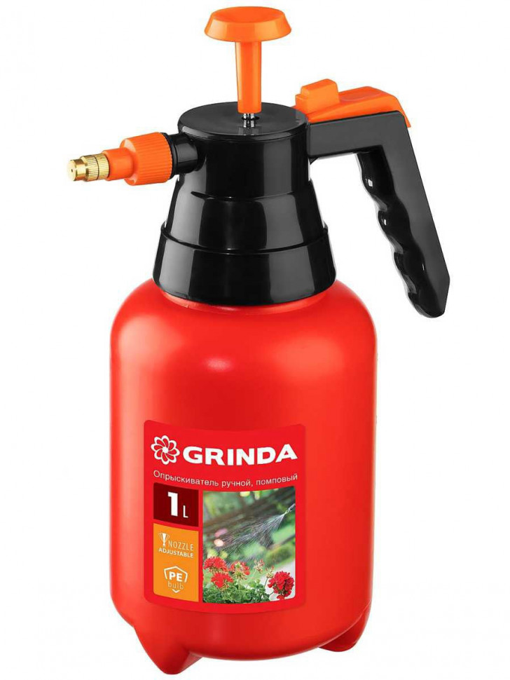 Опрыскиватель GRINDA PS-1 ручной, помповый 1л 
