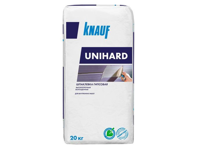 Шпаклёвка гипсовая Knauf УНИХАРД (20кг.)