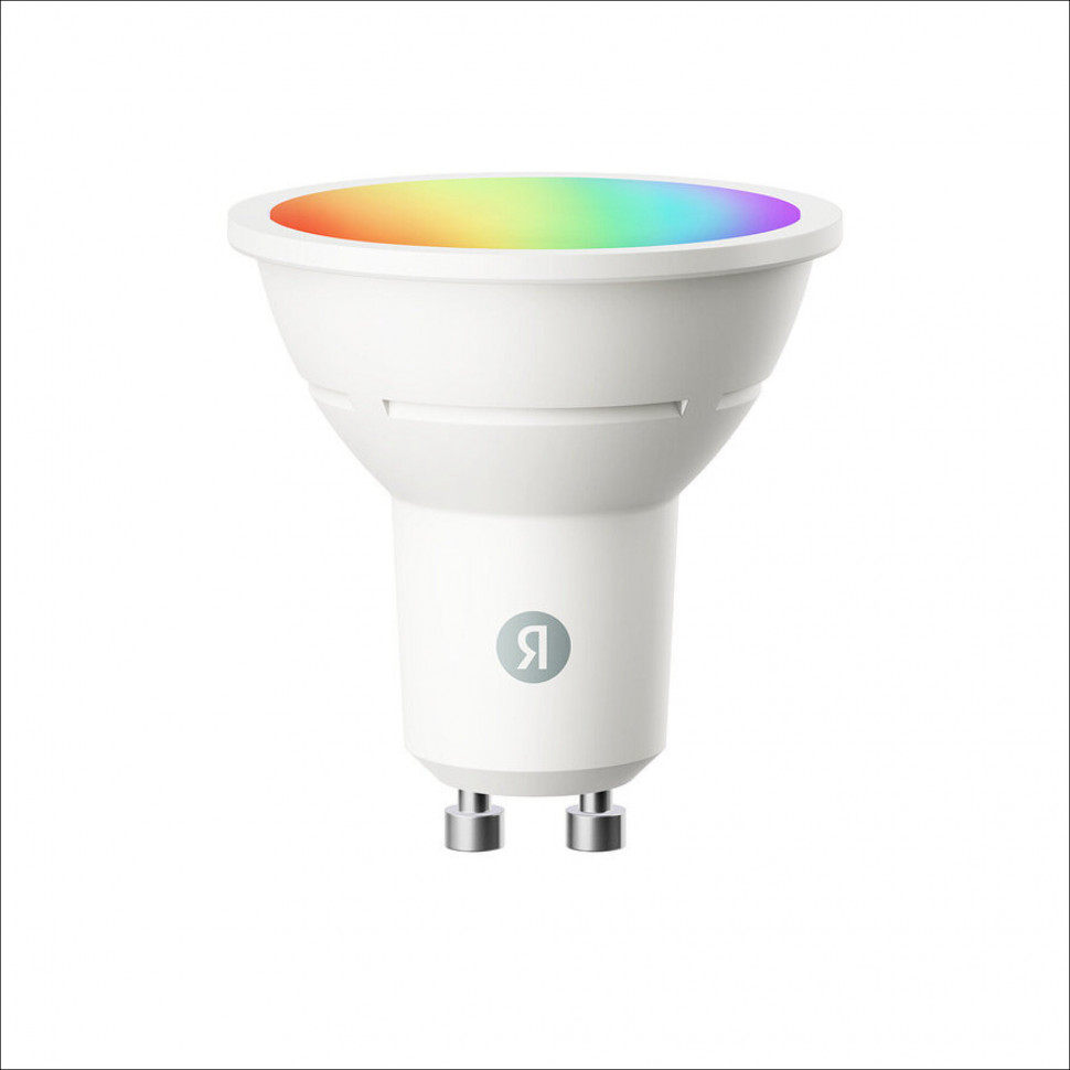 Умная лампочка Яндекс, GU10, RGB, 520 Лм, Matter over WiFi