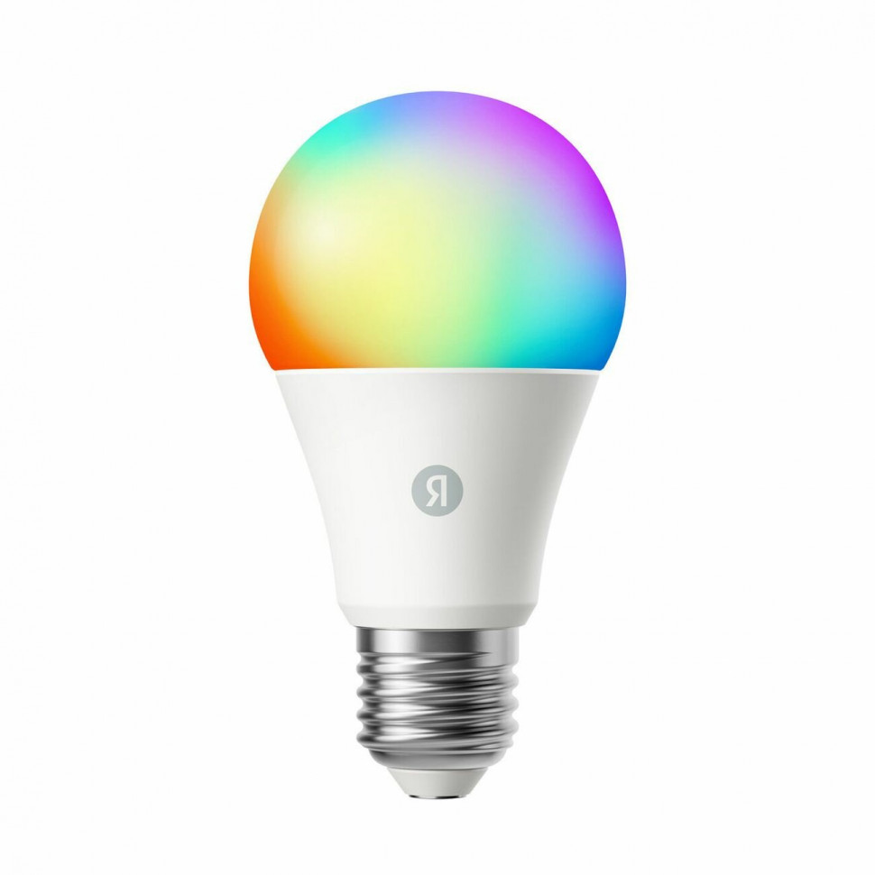 Умная лампочка Яндекс, Е27, RGB, 1300 Лм, Matter over WiFi