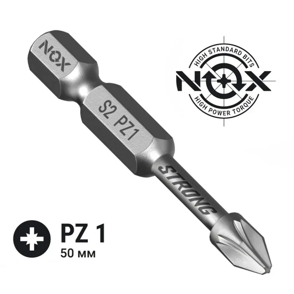 Бита PZ1 NOX Strong 50мм