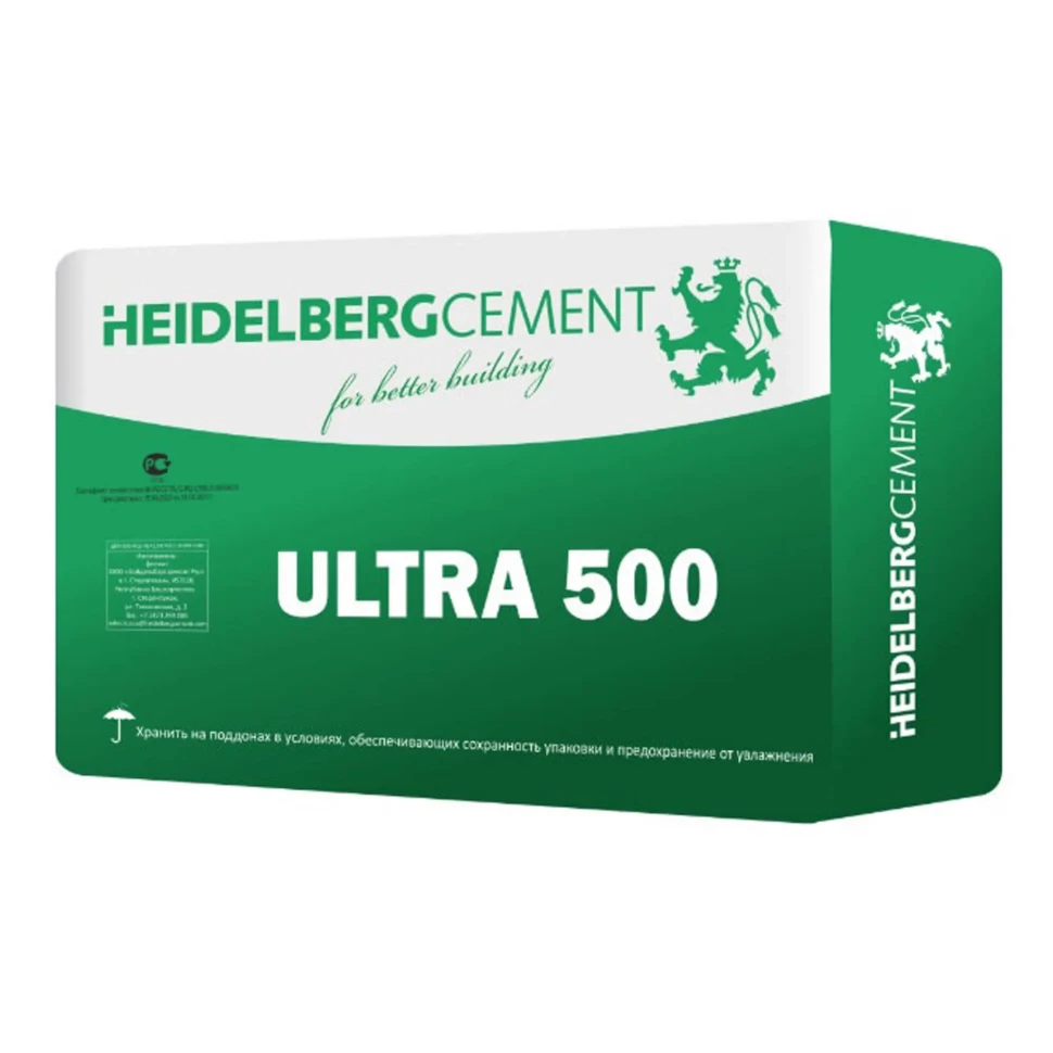 Цемент HEIDELBERG (ULTRA 500 42.5Н) 25кг.